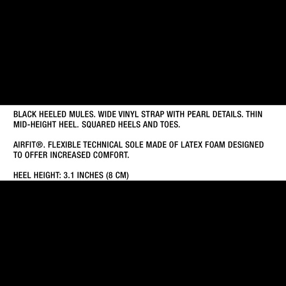 ZARA Pearl Trim Heeled Sandals 10/41 - Picture 6 of 6